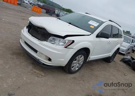 2018 Dodge Journey Se из США, поврежденный, VIN 3C4PDCAB4JT385684
